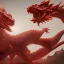 Placeholder: Chinese dragon, red, majestic, cave, 4k, details