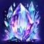 Placeholder: crystal digital painting, magical crystal illustration