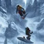 Placeholder: snowboarding avatar, alex ross, eddie mendoza, raphael lacoste, sebastian ludke, concept art, matte painting, highly detailed, rule of thirds, dynamic lighting, cinematic, detailed, magnificiant landscape, denoised, centered