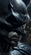 Placeholder: A hyperrealistic shot of Batman out of a spider web, intricate details, soft natural light, screen captured from 4K Blu-ray