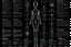 Placeholder: infographic about humans beings, made by alien, black grainy background, strange gliphs, few text with big characters