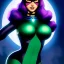 Placeholder: ultra detailed fullbody portrait of beautiful booty busty Raven teen titans, wearing darkblue skintight costume, extremely detailed digital painting, intrincate, extremely detailed smiling face,crystal clear Big Green eyes, in the style of adam hughes , mystical colors , perfectly centered image, perfect composition, rim light, beautiful lighting,8k, stunning scene, raytracing