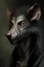 Placeholder: Rat lycanthrope handsome male