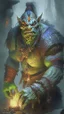 Placeholder: orc inbued with rune magic