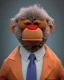 Placeholder: Waist up Portrait, joe biden muppet, Sesame Street style, retro style, photo studio, unreal engine 5, god lights, ray tracing, RTX, lumen lighting, ultra detail, volumetric lighting, 3d.