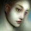 Placeholder: broken, cracked porcelain made of bride's face, fine detail, highly intricate, modern surrealism painting, high-quality, volumetric lighting, 8k, ultrahd, George Grie, Marco Escobedo, Igor Morski