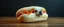 Placeholder: albino hot dog