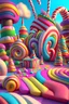 Placeholder: candy land, colorful, render in 3d realism, full details 8k.