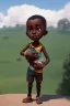 Placeholder: african baby inside egg, 3d, village, robot, 8k quality