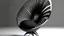 Placeholder: Fan shaped chair design modern