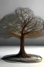 Placeholder: cable tree made by wire 3d