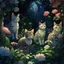 Placeholder: group of Cats standing under vines with flowers, in the pale moonlight, watercolor, black ink Modifiers: elegant intricate 8k cinematic lighting very attractive beautiful award winning imperial colors crisp quality Unreal Engine colourful matte background cinematic postprocessing Michelangelo acrylic art Thomas Kinkade Alphonse Mucha focused