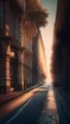 Placeholder: A Street Road from lower angle beautiful, realistic, photography, cinematic,4k