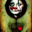 Placeholder: High detailed sad clown face CATRIN WELZ-STEIN