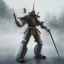 Placeholder: beautiful smooth realistic Japanese samurai robot body, run, cat aye, extremely sharp detail, finely tuned detail, ultra high definition, 8 k, unreal engine 5, ultra sharp focus, accurate sword wings