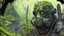 Placeholder: Overgrown gasmask