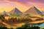 Placeholder: An ancient Egypt city at the Nile, pyramids in the background, Egyptian temples, by James gurney, lush vegetation, sunrise, stunning environment, perfect composition, professional digital painting, super highly detailed, wide-angle, extremely realistic, diffused lighting, 8 k Uhd, god rays