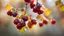 Placeholder: Autumn berries,BACK LIGHT,Blurred background