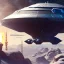 Placeholder: 3d render, Rectangle Mothership, istanbul, space car, ridley scott style, high details, high contrast, long explosure, hyper realistic, color grading, bokeh, rectangle background, unreal engine 5, 8k, alien attack