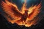 Placeholder: phoenix rising from a pile af ash, Cinematic lighting, Volumetric lighting, Epic composition, Bokeh blur, Very high detail, Character design, Mark Brooks and Dan Mumford, comic book art, perfect, smooth