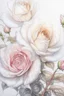 Placeholder: drawing of white and pink buds of unopened roses, pastel, more delicate than delicate, intricate details, bright, colorful, delightfully beautiful, tender, the smallest details are visible, Photorealism, close, the smallest drawing, airy filigree execution, close-up, detailed drawing,5d ,radiance, haze, clear contours, aesthetically realistic, fantastically bright professional photos, 24mm lens, f/8.0. 1/4000s, ISO 2000