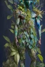 Placeholder: Head to toe full body portrait of Emesh, Sumerian god of vegetation, POV, in the styles of Chiamonwu Joy, and Flora Bowley, powerful, highly artistic, cohesive, stunning composition, deep Hyperfocal depth, f90, Hyper realistic, Hyper detailed, Post processing, Epic composition, lifelike, high pixel, exquisitely beautiful, flowing, ultra-high-definition 8k, Super crisp, lush colors, kandinsky.