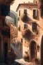 Placeholder: illustrated, romantic, Italy