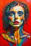 Placeholder: hostage to your mind; lowbrow contemporary abstract art