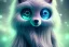 Placeholder: cutest AND softest creature in the world| large doll like eyes| supernatural and otherworldly| highly detailed vibrant fur| magical glowing trails| light dust| aesthetic| cinematic lighting| bokeh effect| mdjrny-v4 style