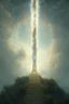 Placeholder: stairway to heaven made of light, sky full of clouds, art by greg rutkowski and peter mohrbacher, featured in artstation, octane render, cinematic, elegant, intricate, ultra detailed, rule of thirds, professional lighting, unreal