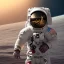 Placeholder: Astronaut, outer space, moon, stars, spaceship, beautiful, masterpiece, expert, 8K, hyperrealism, sharp focus, cinematic lighting