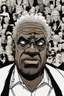 Placeholder: The Boondocks in the style of Coraline, Uncle Ruckus being the antagonist.