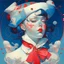 Placeholder: dream portrait of sailor by james jean