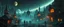 Placeholder: the first nation, robotic witchcraft, cyberpunk village, sci-fi, strange vessels