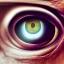 Placeholder: close-up portrait pupil of eye with reflection of screaming face inside, ultra-realistic, intricate, 8k resolution, high-quality, fine-detail, digital art, detailed matte, volumetric lighting, dynamic lighting, photorealistic, 3d octane render, illustration, Asaf Hanuka, Sara Arasteh, Naoto Hattori, Mihai Criste , George Grie, Ben Goossens, Igor Morski,