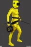 Placeholder: Bronze color, Yellow, Black Cyan photograph Cyber-punk, full-mask, AKG-style big headphones, golden rings & disc, fencing mask. Speakers. Asa Akira, sword, lightly armored, electronic circuits. Thick tights, thick calves, arched fell, wide hip, flat belly. Ancient artifact attached. Perfect body. 3D-Escher tiling background. Daft Punk, Tron Movie. Matrix movie clothes, Silver leather area, tippet, latex. Wicked sneakers. 1990's, old telephone microphone. Surreal. Minimal fashion Future