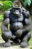 Placeholder: gorilla that has no legs