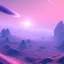 Placeholder: sweet galactic vibe, planets universe, very beautiful blue spaceship, light, very real atmosphere, 8k color pink