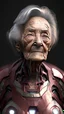 Placeholder: iron man become old woman, ultra realistic, 4k, ultra detail, full body