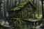 Placeholder: cabin in the swamp