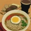 Placeholder: ramen with beer drink