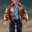 Placeholder: wide view Fonzie toy Action figure doll 1977 realistic