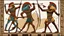 Placeholder: Pharaonic soldiers fighting in battle