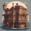 Placeholder: Venetian House Vector Art Fantasy 2d asset