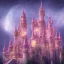 Placeholder: luminous castle pink Magic dream world