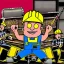 Placeholder: thrash metal cover starring Bob the Builder