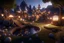 Placeholder: fantasy mini golf course, rendered in unreal engine, cozy lighting, magical,