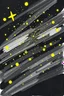 Placeholder: sketch of yellow stars in the sky and black sky painting