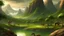Placeholder: jurassic era period landscapes