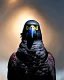 Placeholder: "black feathered, rogue, mysterious Kenku male, full-scale head and shoulders portrait, 8k resolution concept art portrait by Greg Rutkowski, Artgerm, WLOP, Alphonse Mucha dynamic lighting hyperdetailed intricately detailed Splash art trending on Artstation triadic colors Unreal Engine 5 volumetric lighting Splash art fantasy"